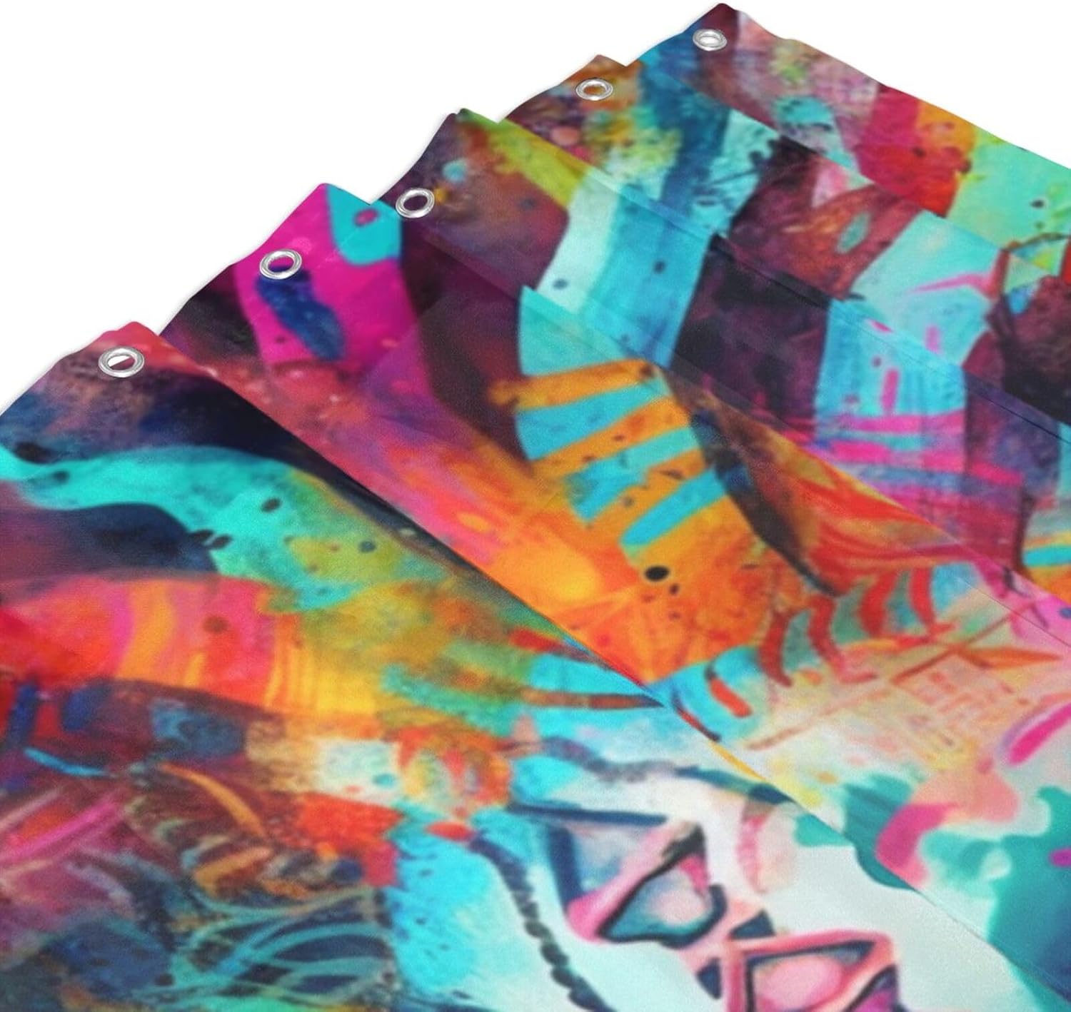 Abstract Boho Shower Curtain Set for Your Home
