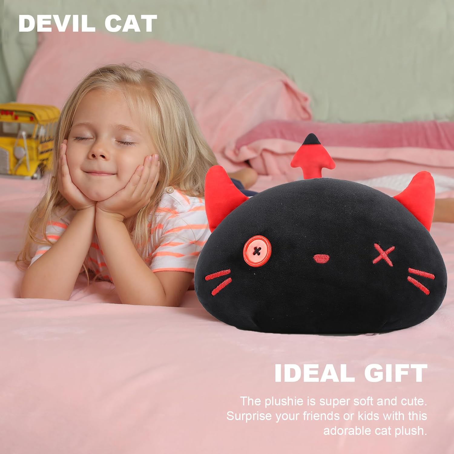 Perfect for Hugging Soft Anime-Style Plush Toy