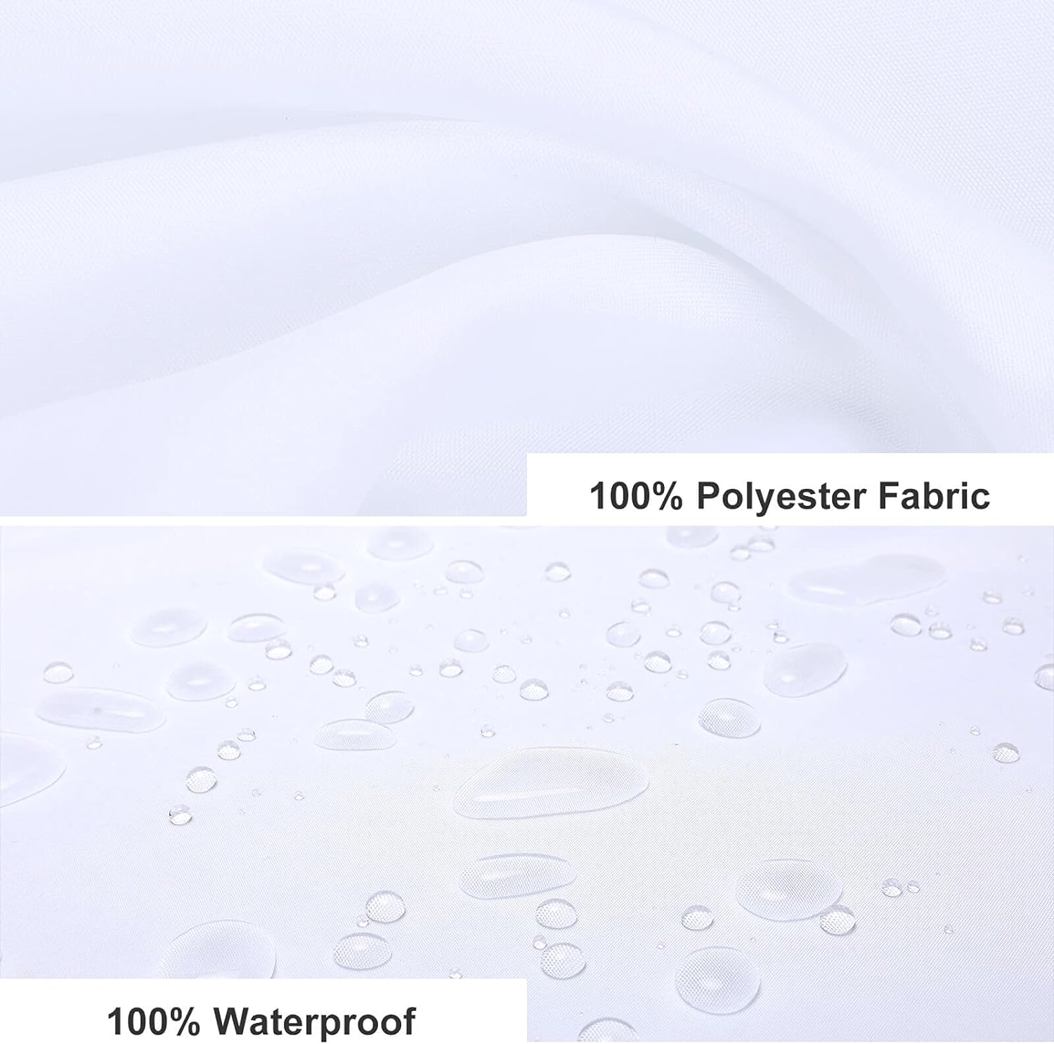UanMere Buffalo Check Bath Curtain with Hooks for Kids