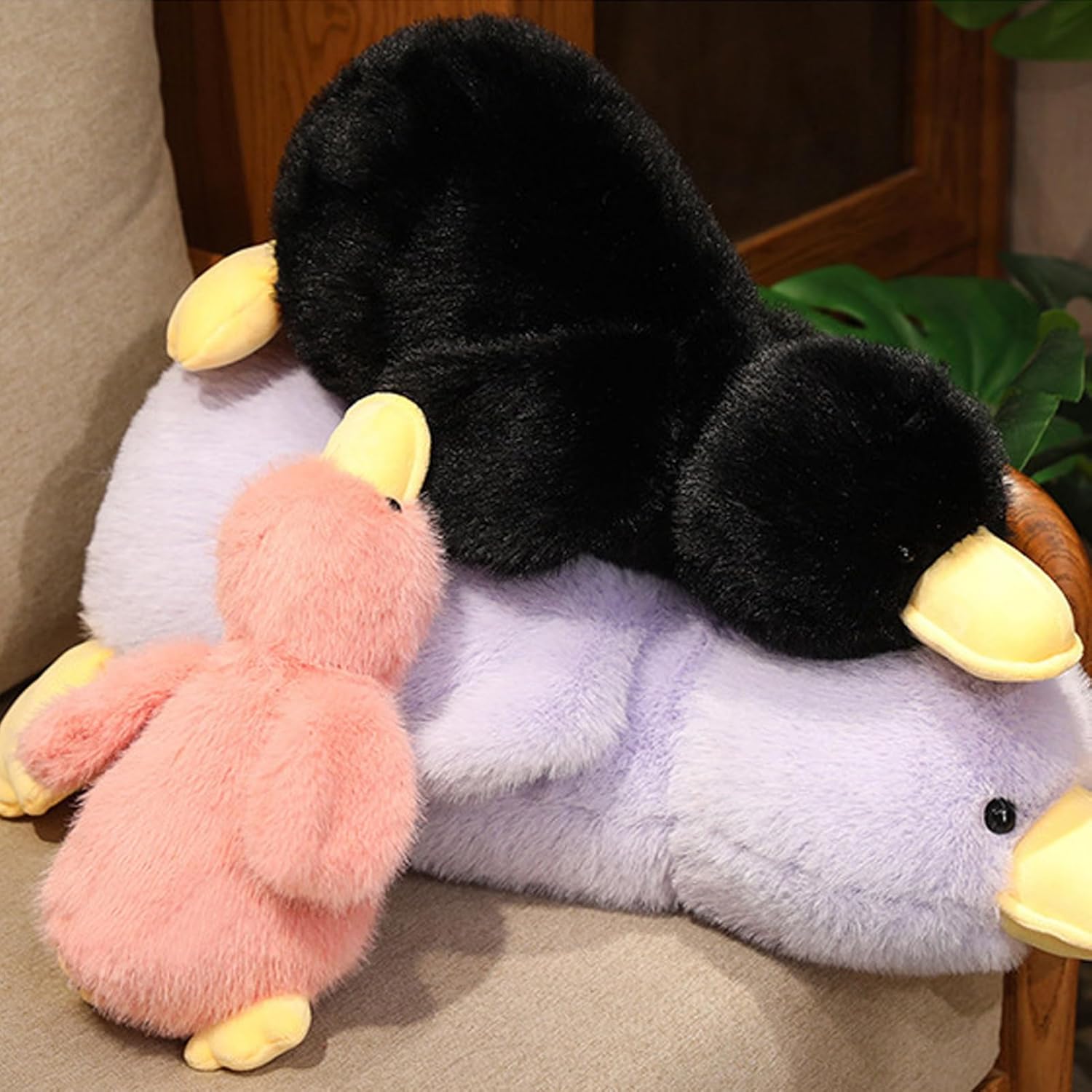 Perfect Choice for Kids Fluffy Duck Stuffed Animal Plush