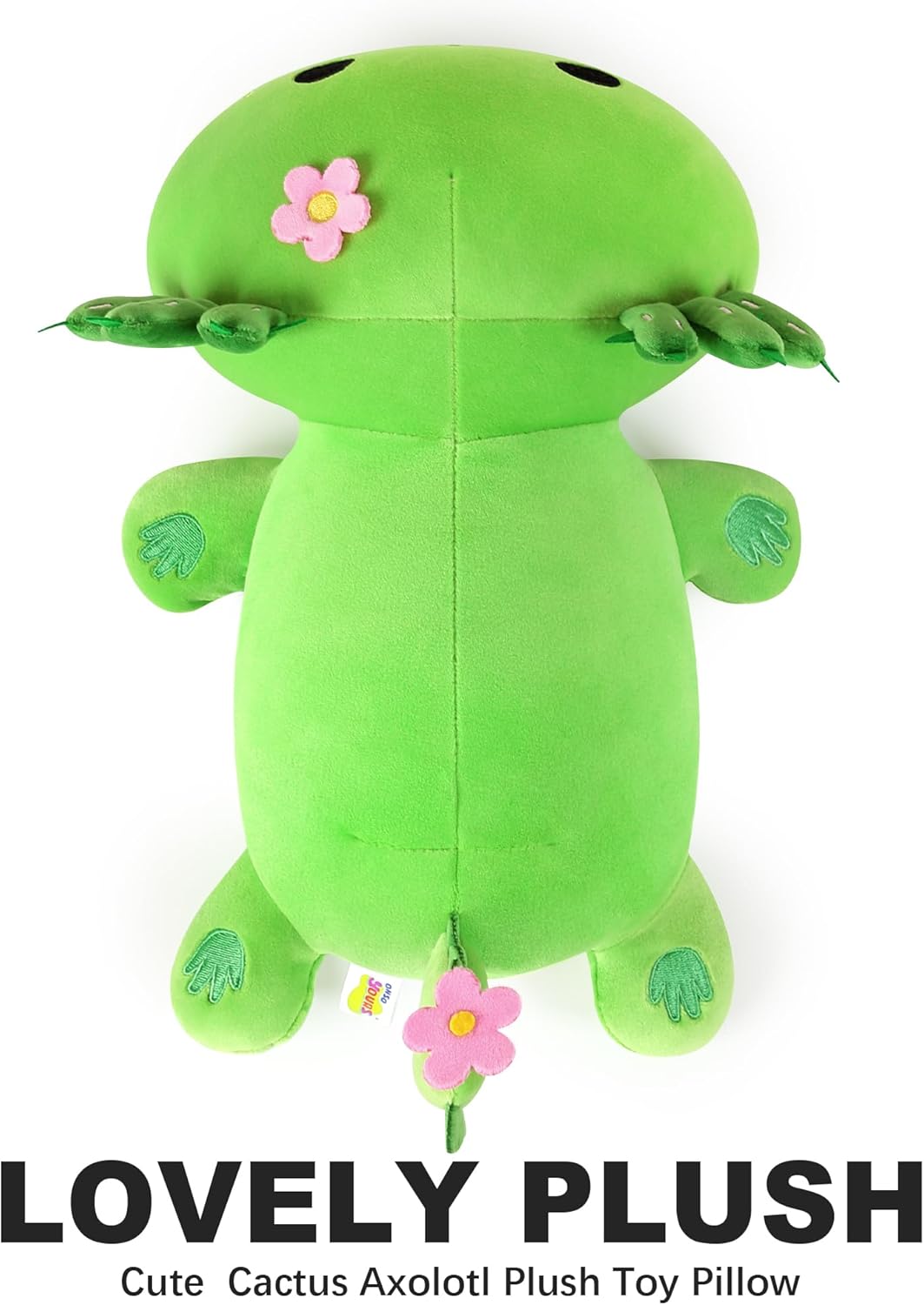 Onsoyours Axolotl Cactus Plush Pillow 19 Inch 1