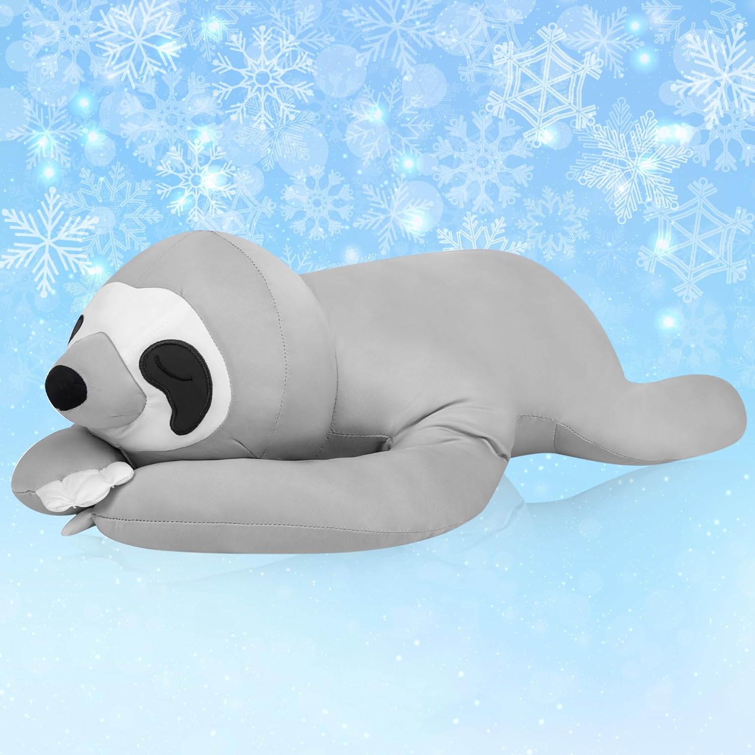 My OLi 18 Cooling Sloth Pillow Cozy Plush Toy for Kids Adults
