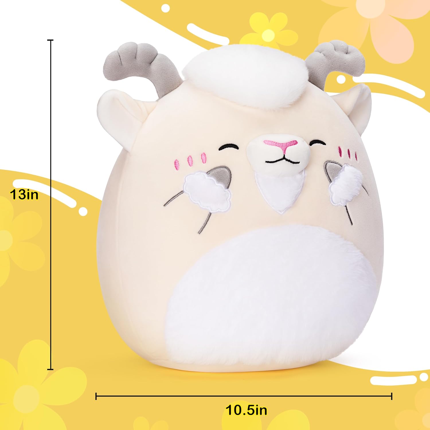 Tumyay 13 Big Size Goat Plush Pillow Toy