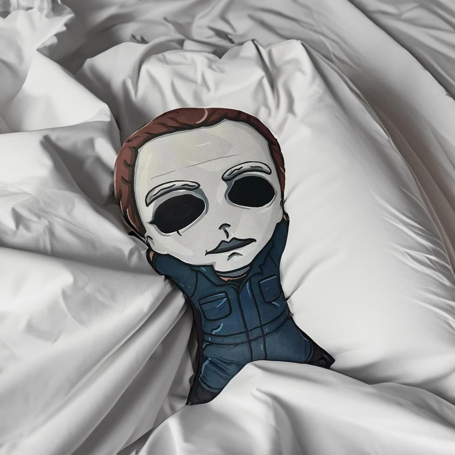 Michael Myers Halloween Plush Pillow for Fans of the Hauntings