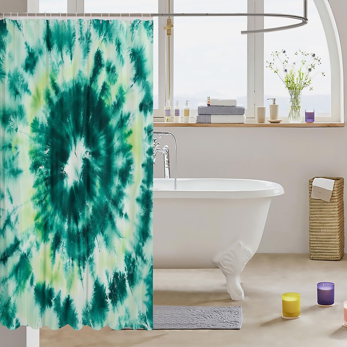 Cute Kawaii Carrot Shower Curtain 72x72 Farm-Themed Bathroom Accessory