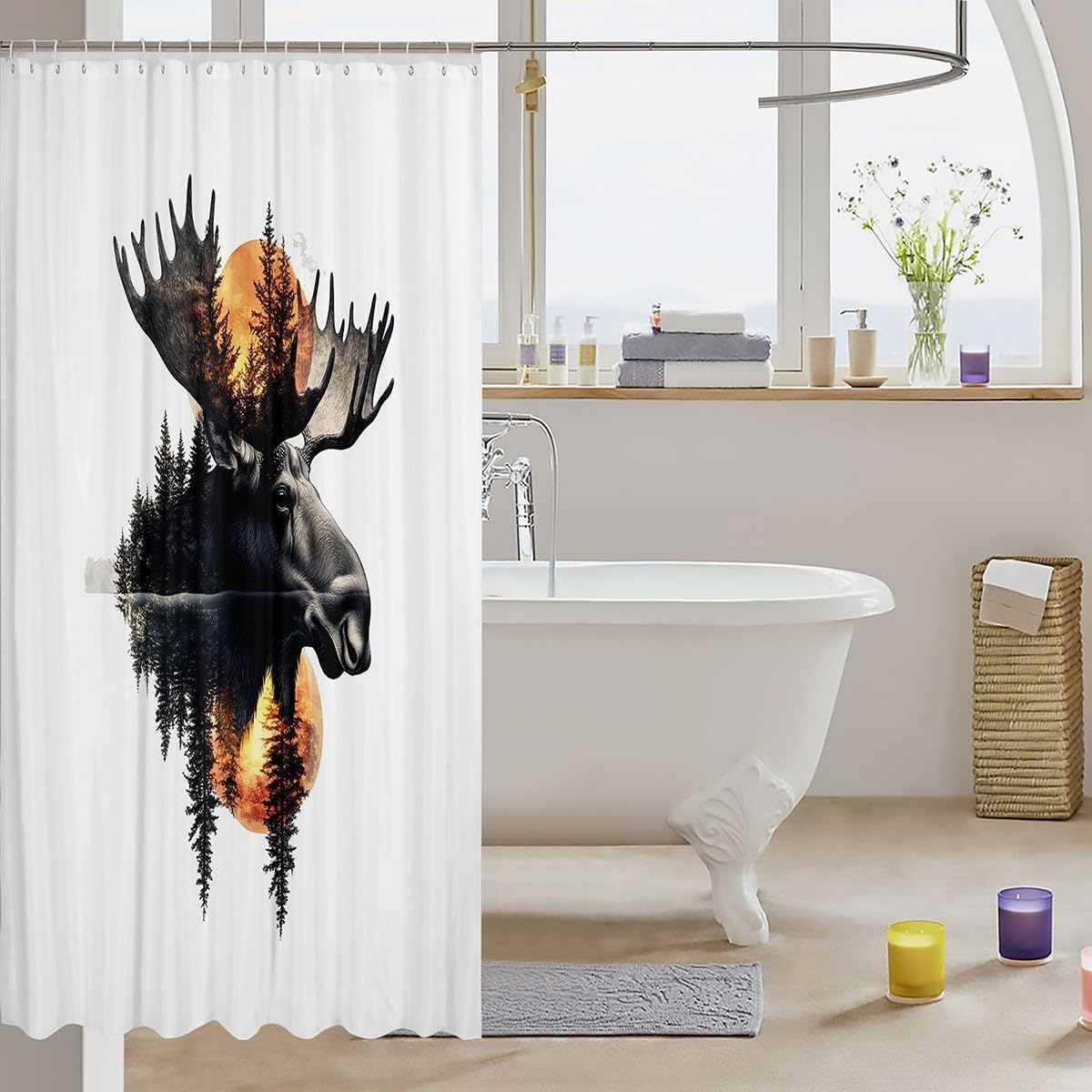 The Cutest kids bathroom shower curtain ever Perfect for boys and girls