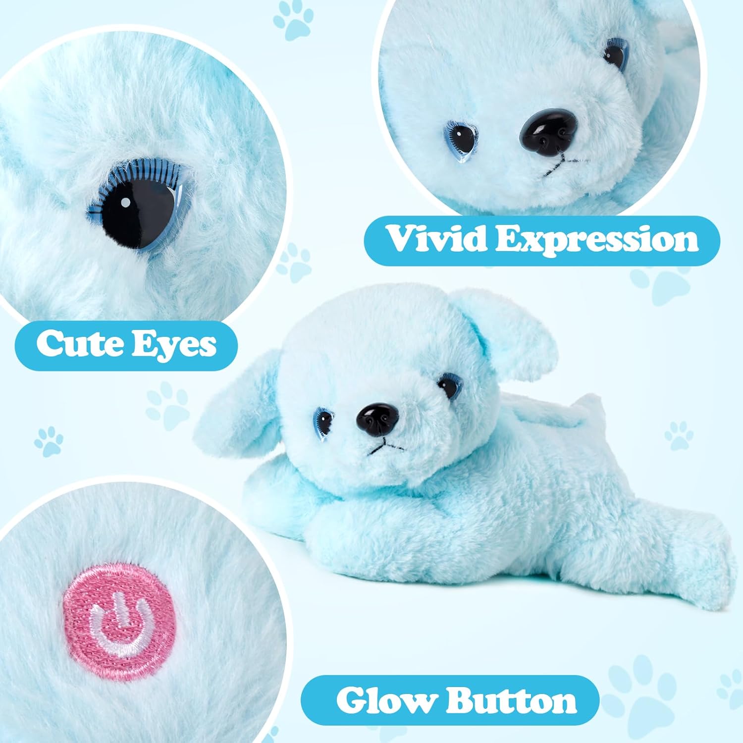 A Cozy Puppy That Glows in the Dark