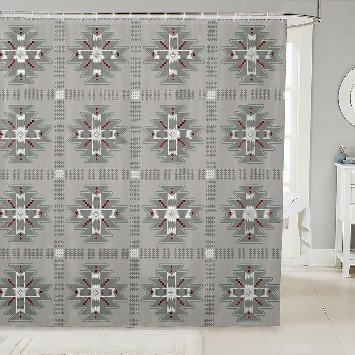 Fun Kids Bath Curtain Set