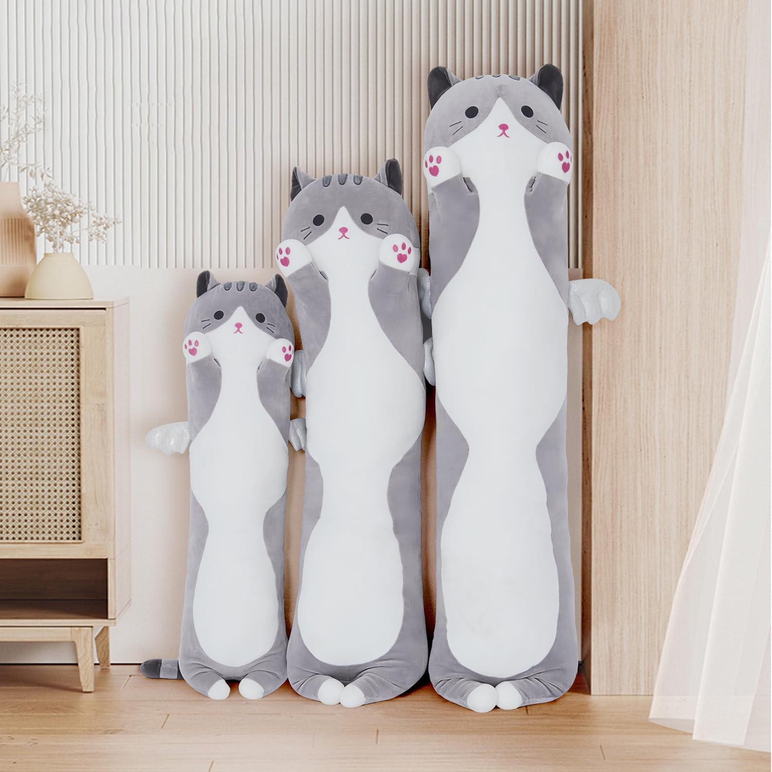 Cuddle with Yeqivo Perfect Cat Pillow for Kids Adults