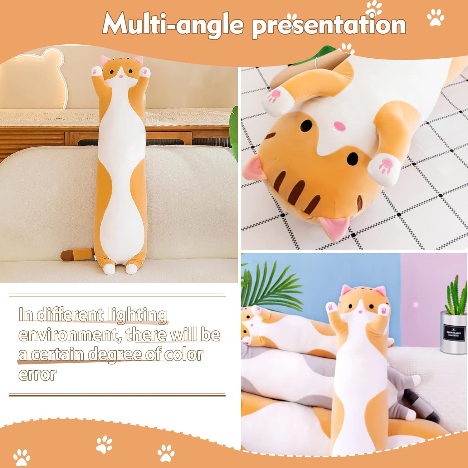 SOFTY CUTE CAT PLUSH Pillow
