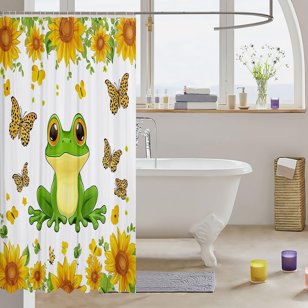 Floral Fun 72 x 78 Shower Curtain