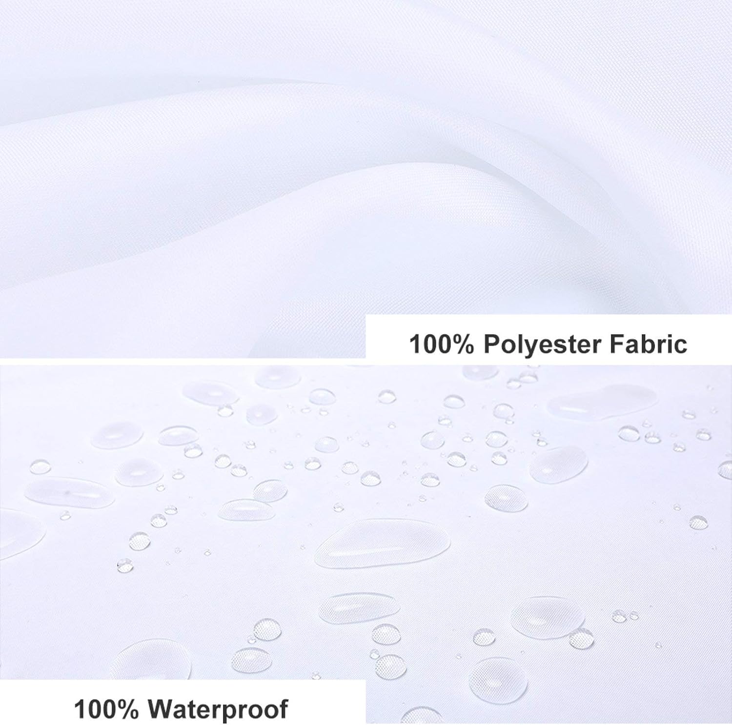 Extra-Luxurious 36 x 72 Bath Curtain