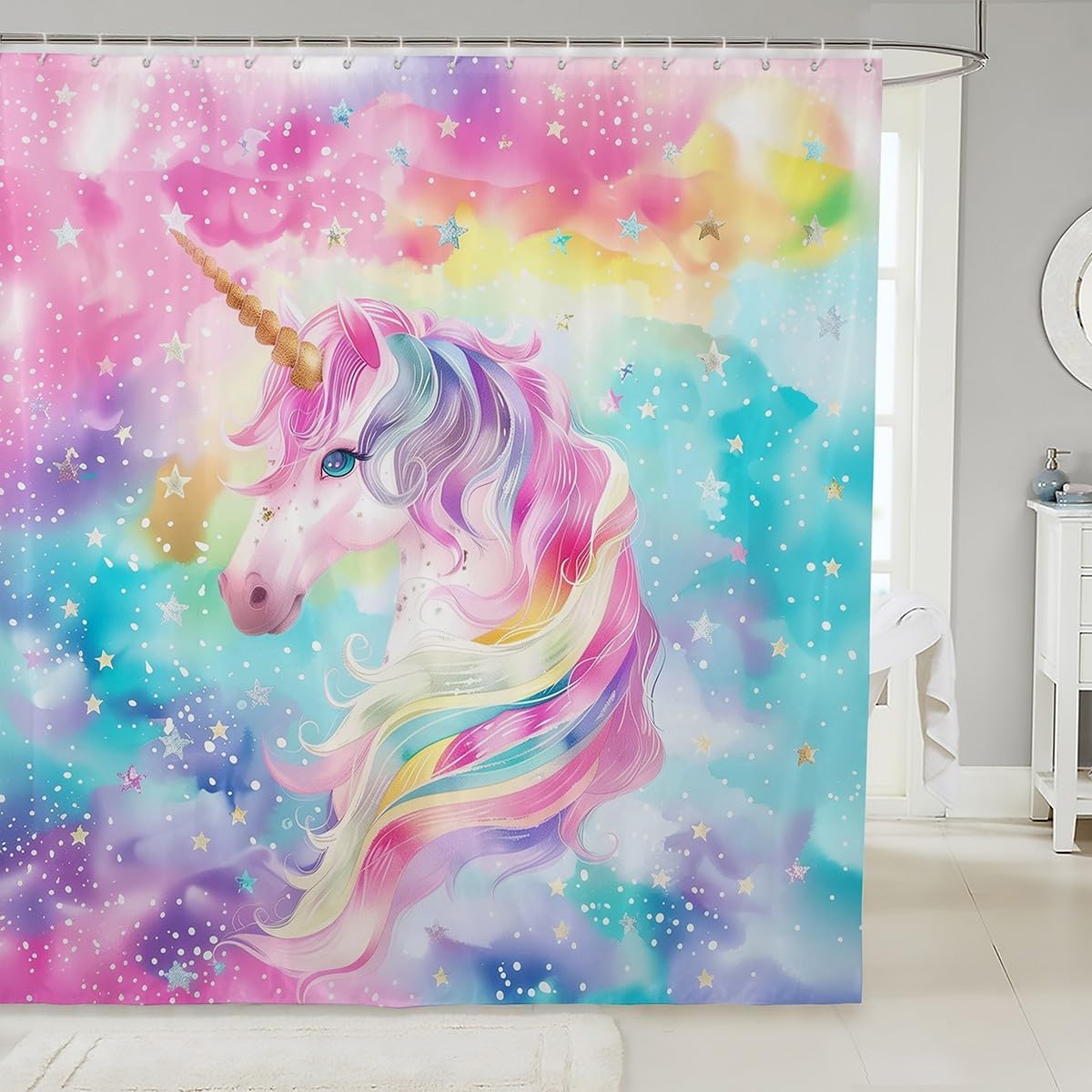 Girly Unicorn 72x84