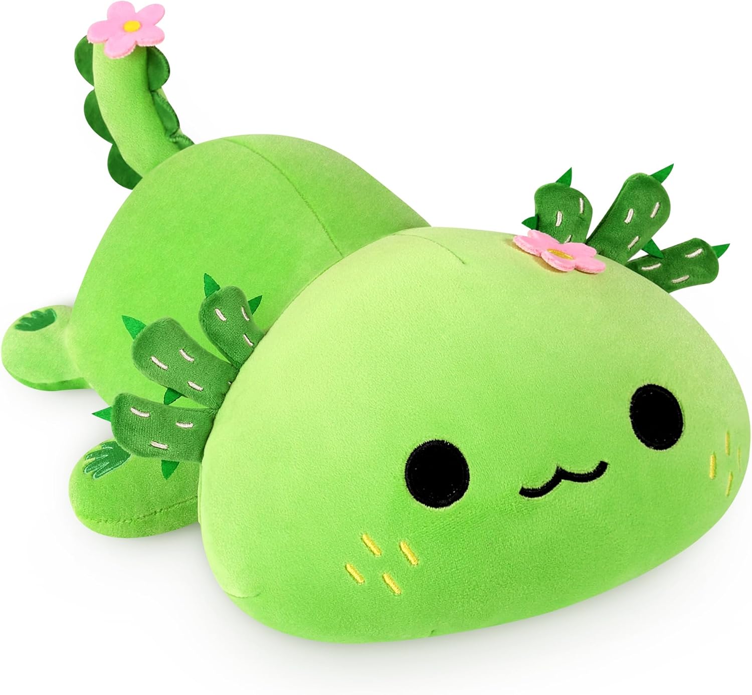 Onsoyours Axolotl Cactus Plush Pillow 19 Inch 1