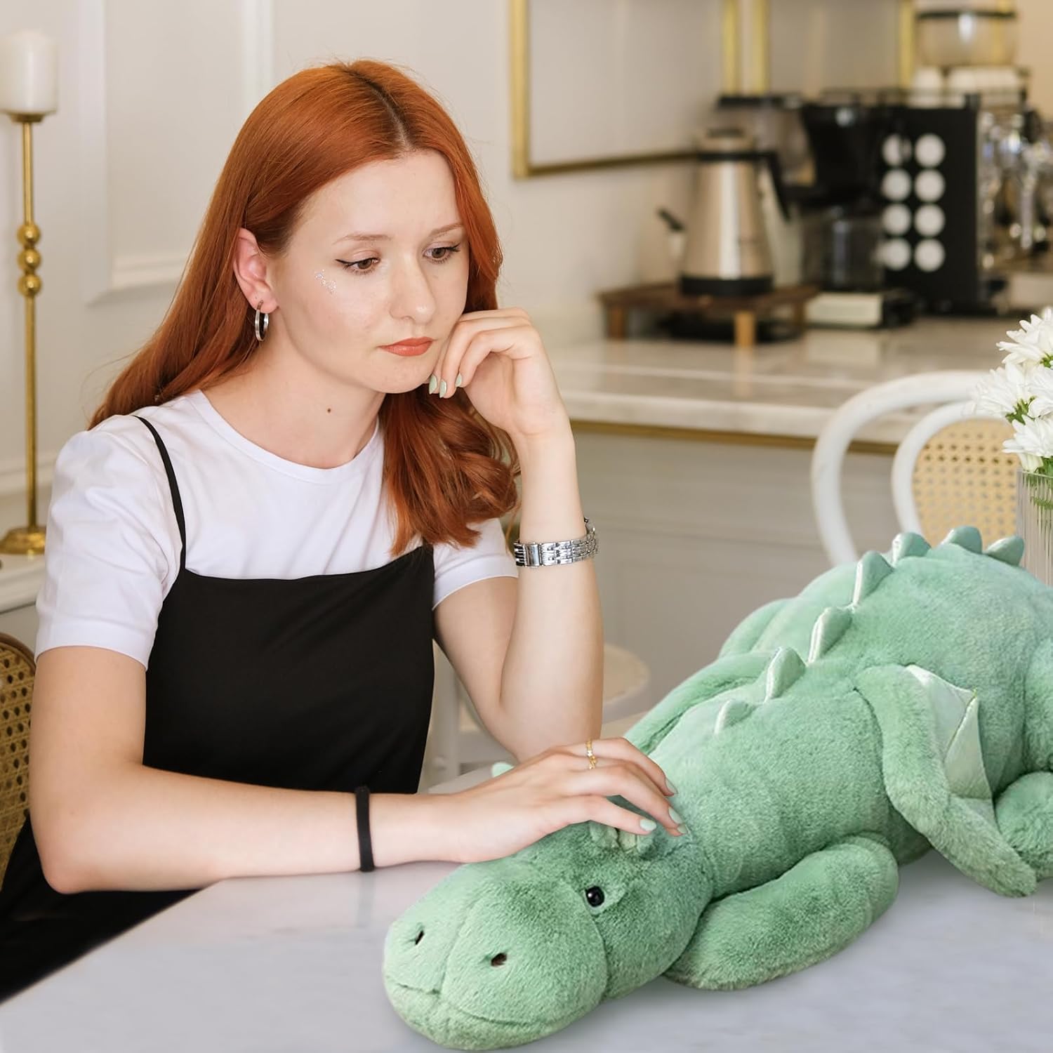Dodhse Pterosaur Stuffed Animal with Wings Realistic Design
