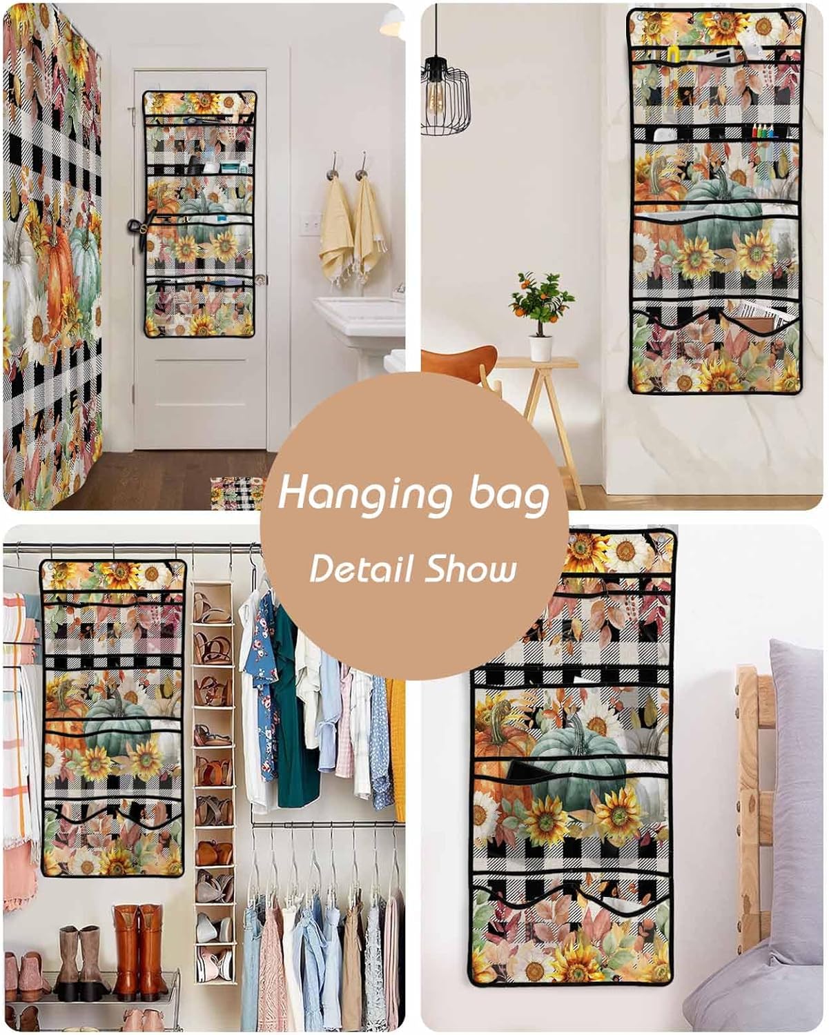 Fashionable Water-resistant Mesh Shower Curtain Set