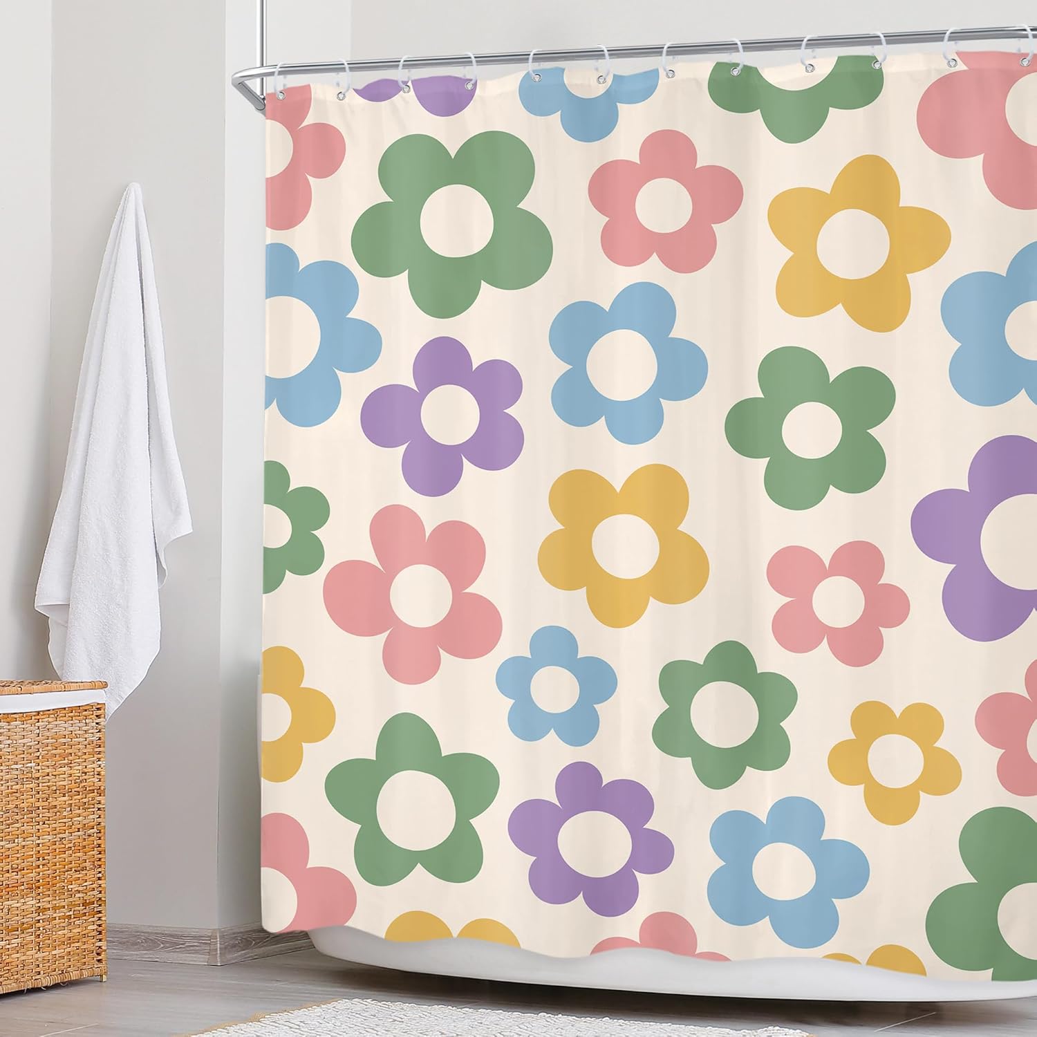 Stylish Retro Shower Curtain