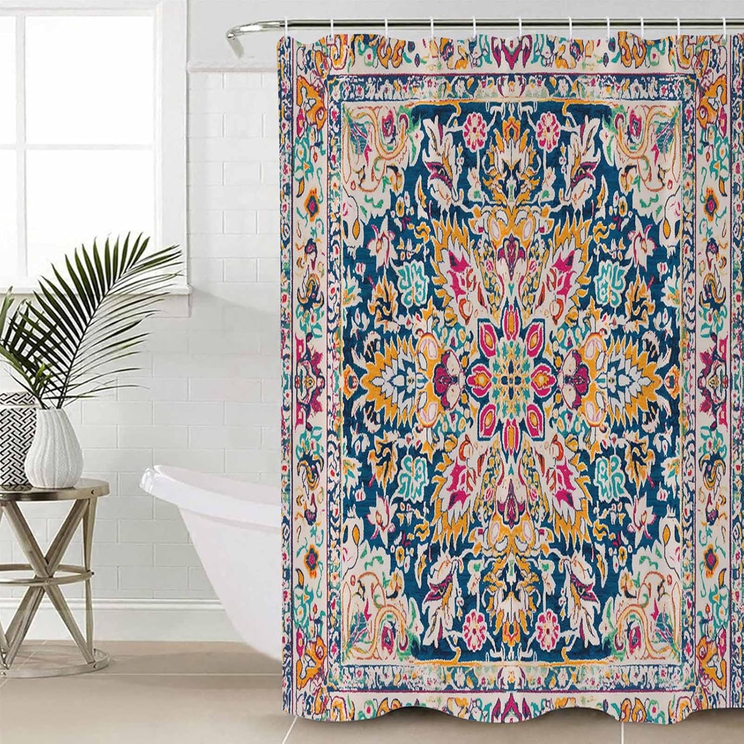 Picpeak Shower Curtain Set - 3D Print Style