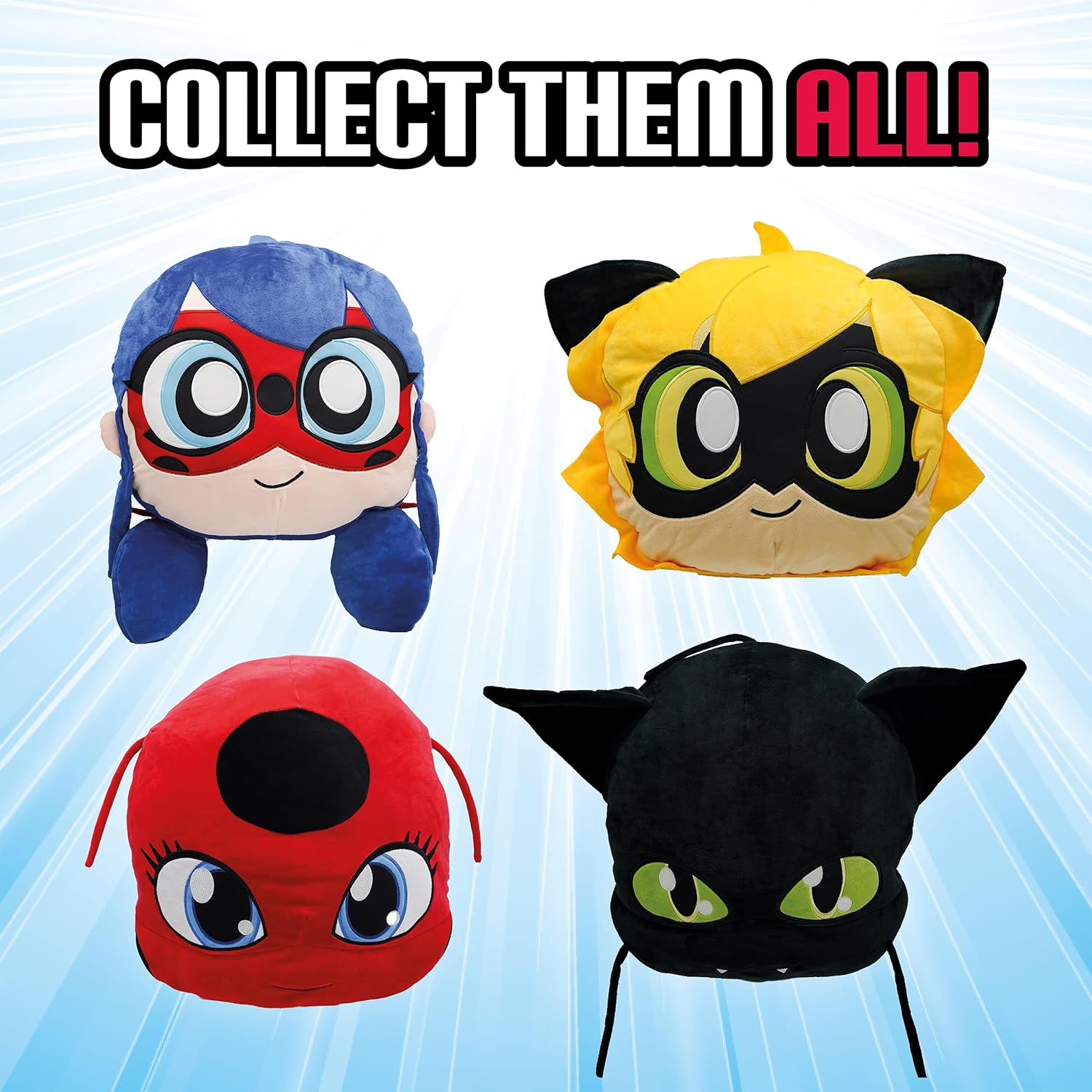 Miraculous Ladybug Plagg Plush Pillow
