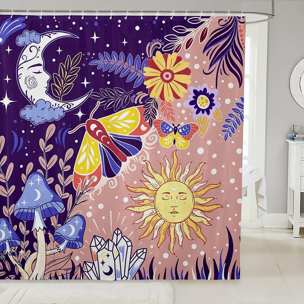 Fun Cartoon Kids Bath curtains