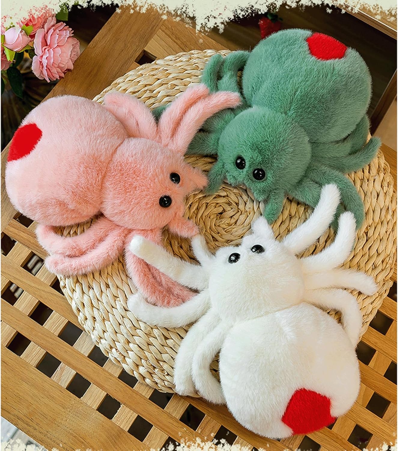 Cartoon Spider Stuffed Animal Perfect for Kids Halloween