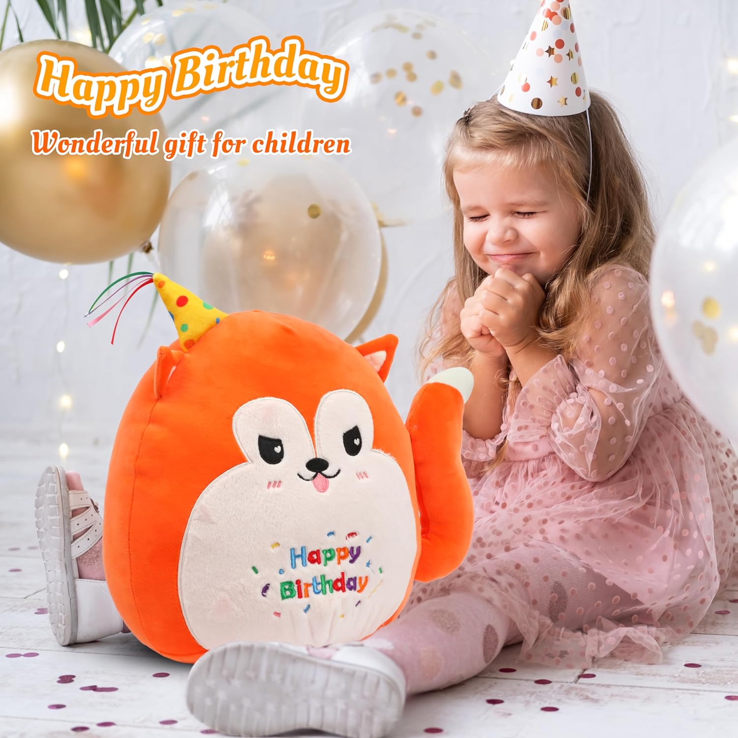 Easfan Fox Plush Pillow