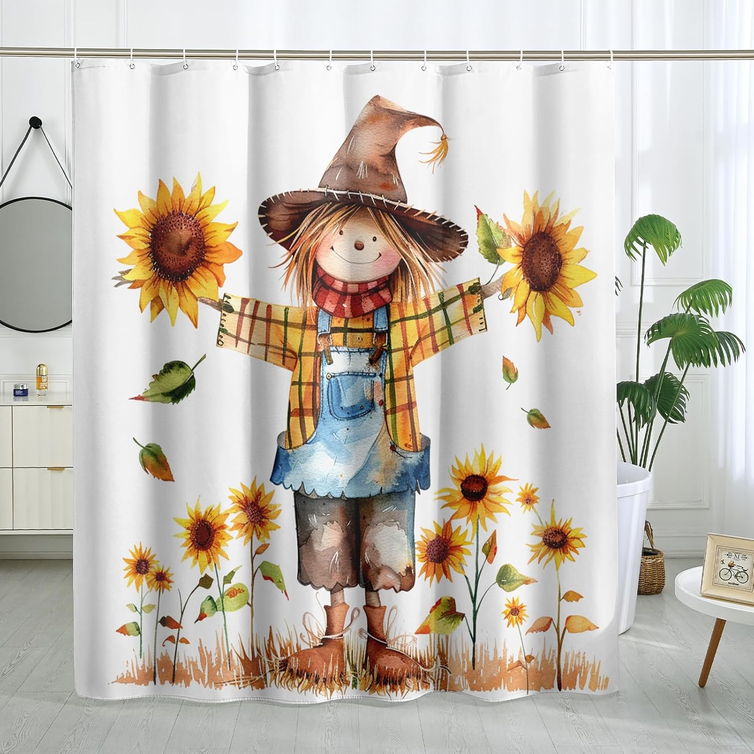 Fall Cool Scarecrow Bath Set - 62x72