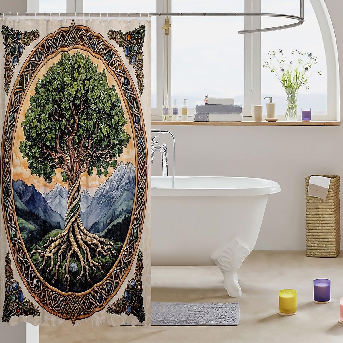 Tree of Life Shower Curtain