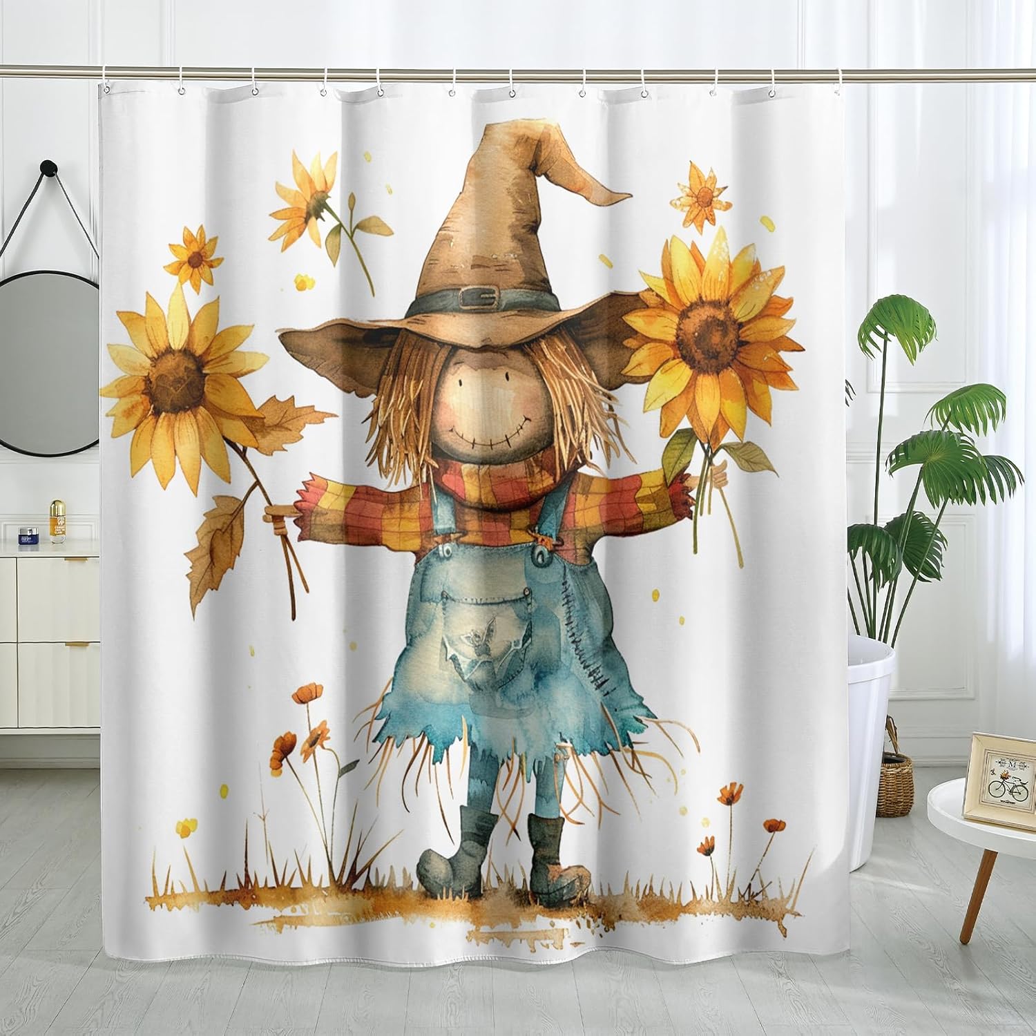 Fall Scarecrow Bath Set