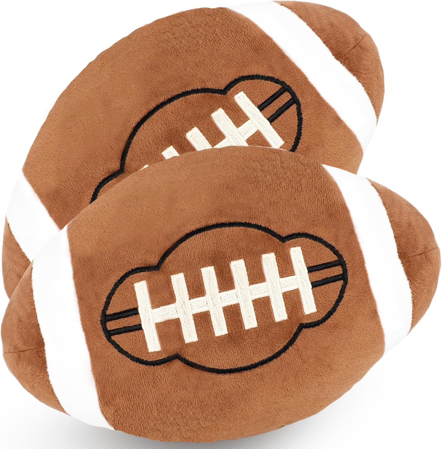 soft 12-inch football plush pillows for adults and kids