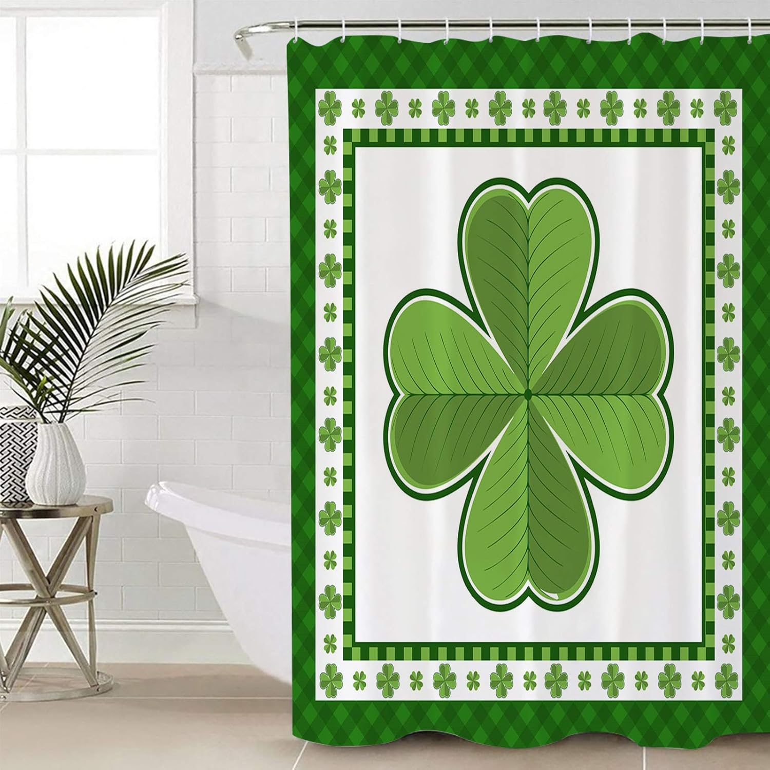 Stylish TocaHome Waterproof Showers Curtain Soft Durable