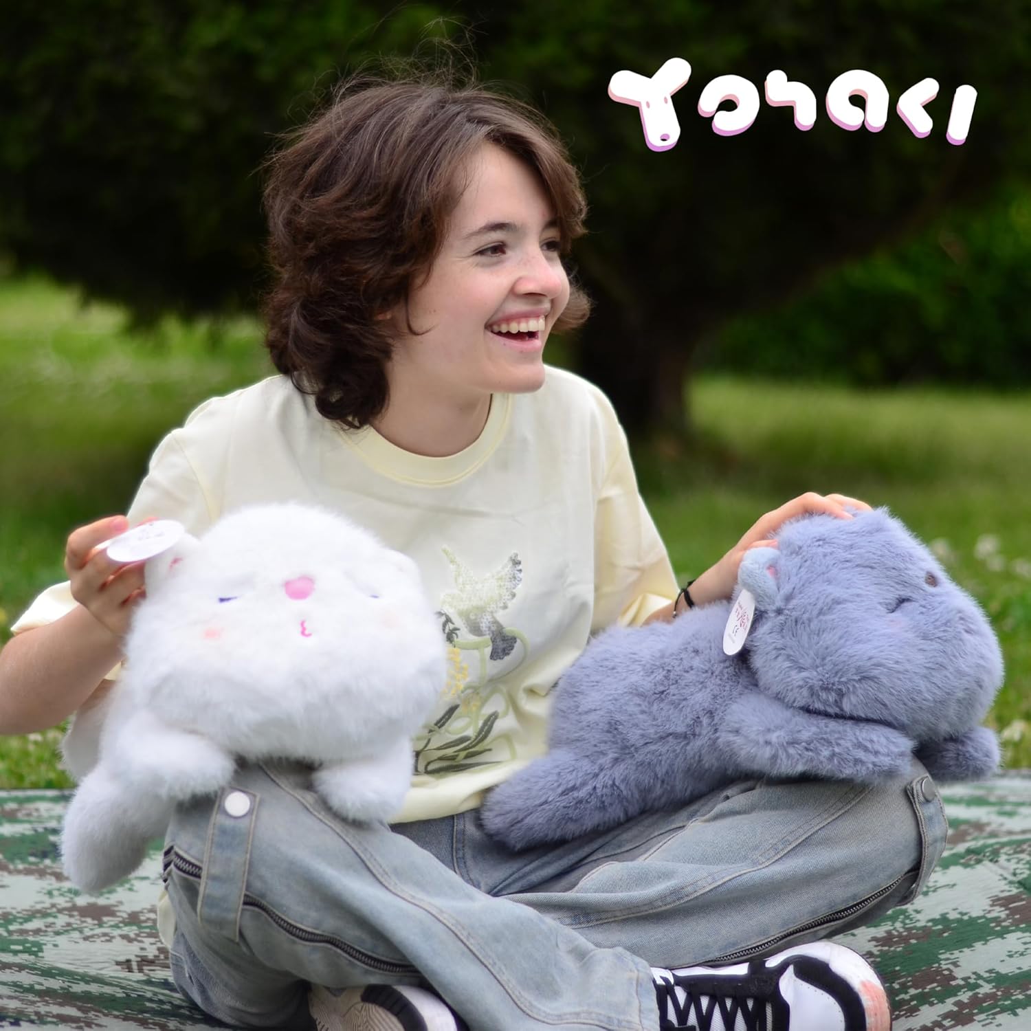 Adorable Kawaii Cat Plush Nap Pillow