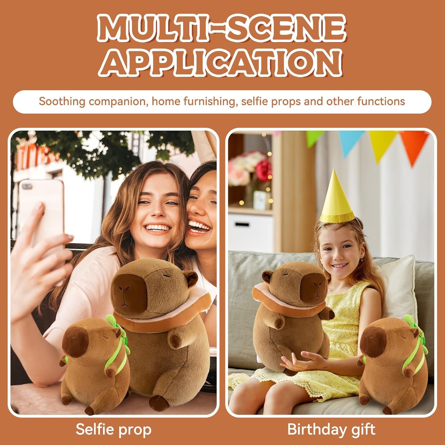 Capybara Plush Pillow