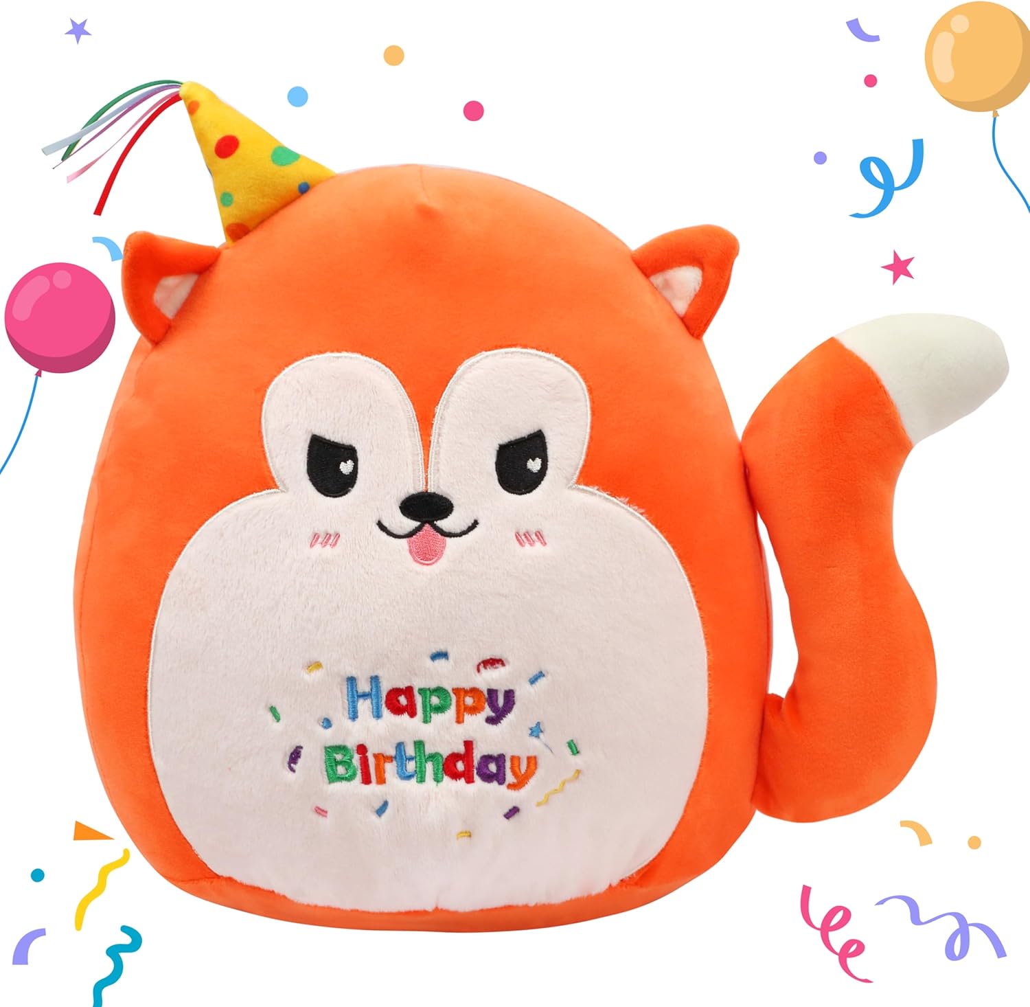 Easfan Fox Plush Pillow