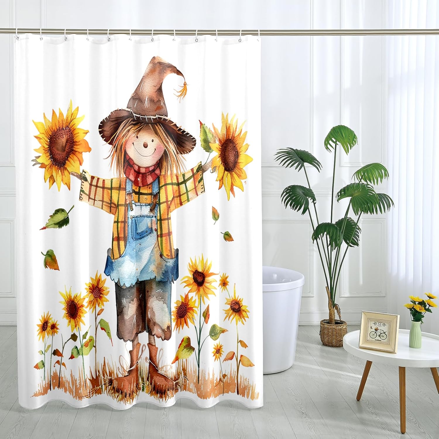 Fall Cool Scarecrow Bath Set - 62x72