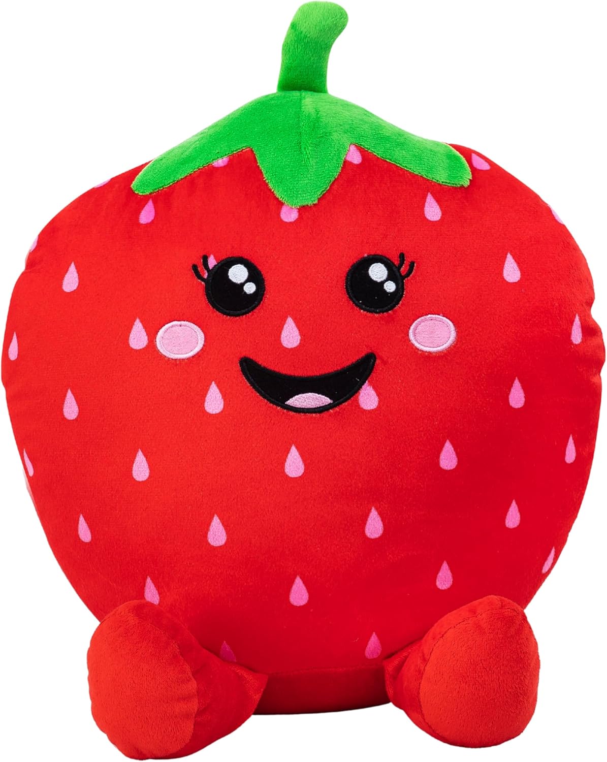Strawberry Scented Plush Pillow Cozy Fun for Kids