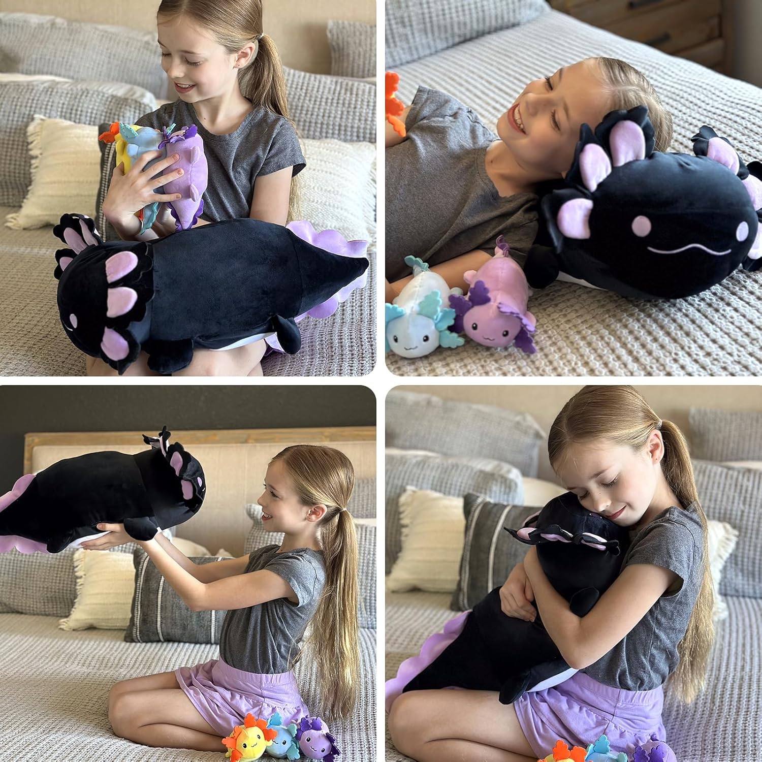Gigantic Squishy Axolotl Plush Collection
