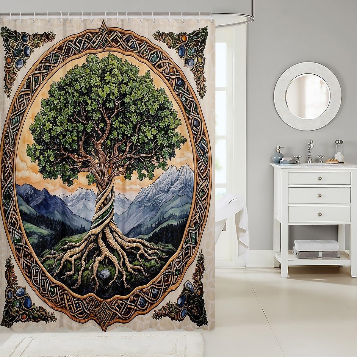 Tree of Life Shower Curtain