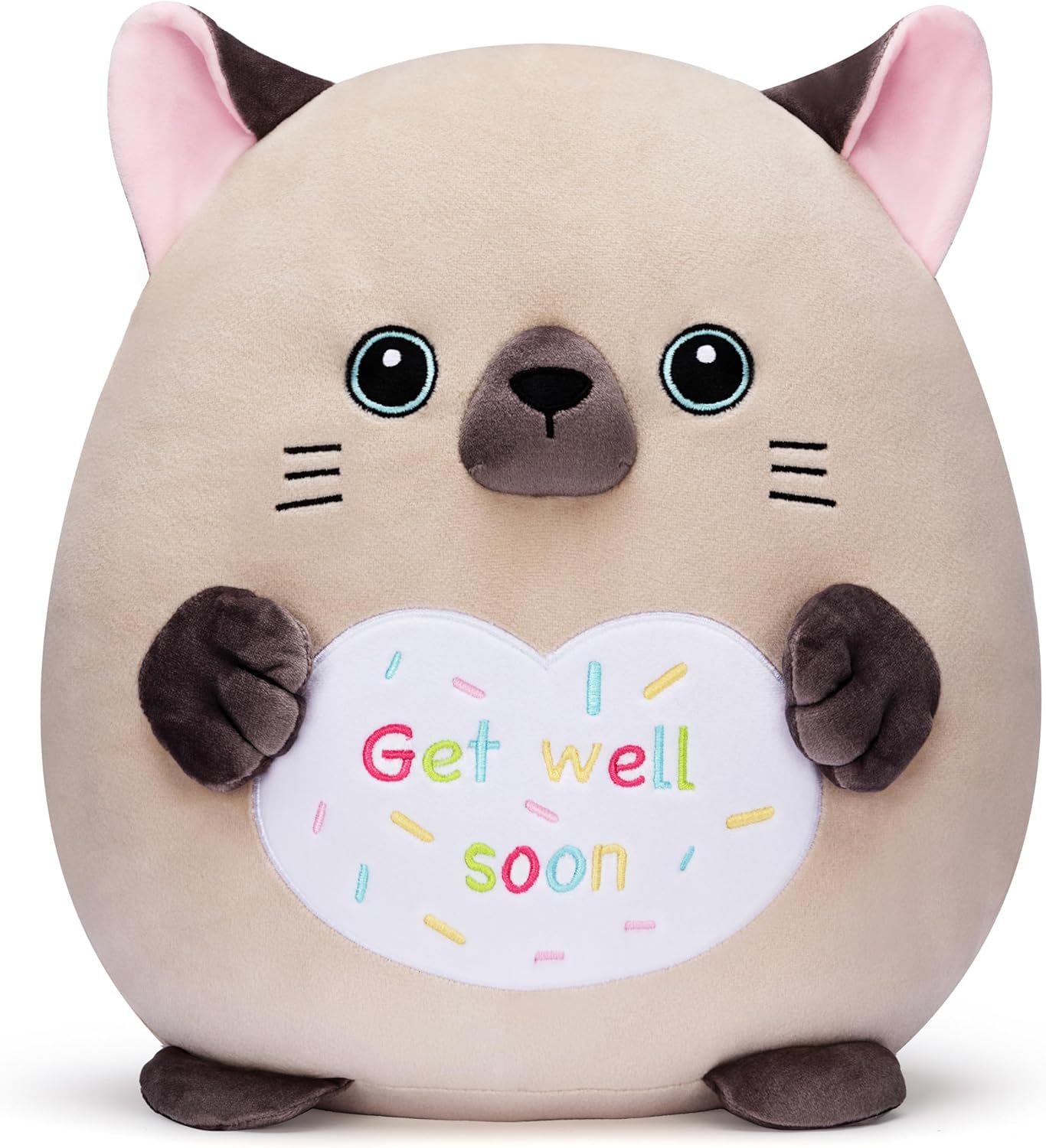 PlayNics Get Well Soon Plush Pillow