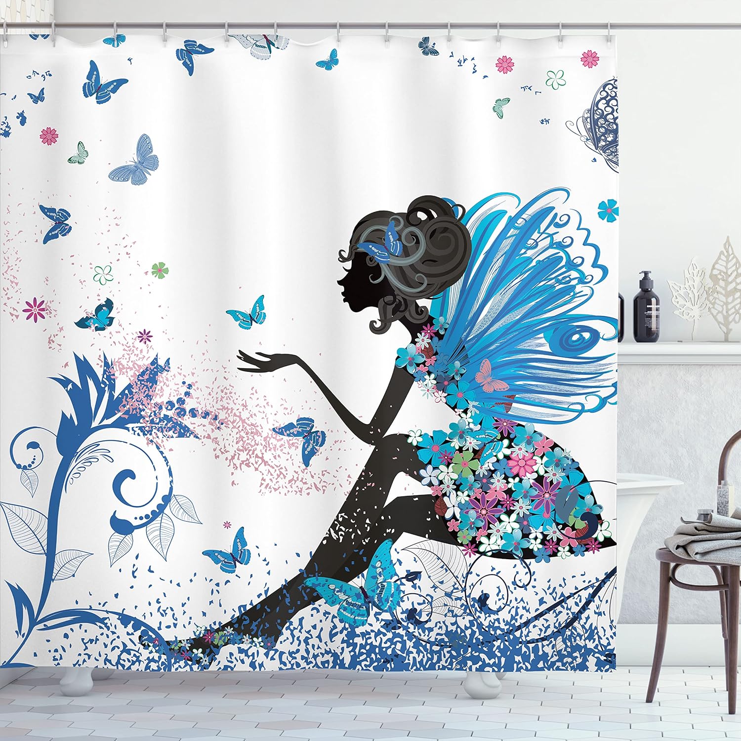 Ambesonne Fantasy Shower Curtain Set