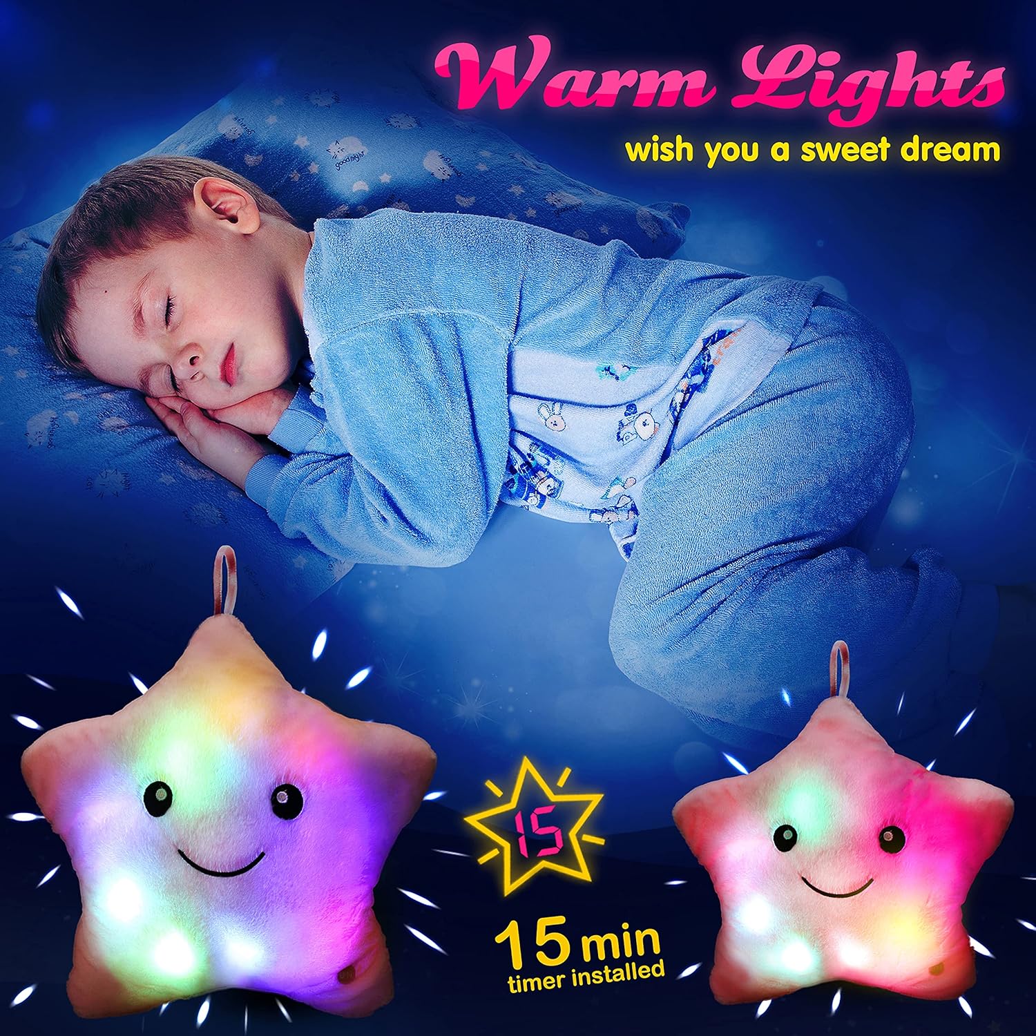 Twinkle Star Night Light Cozy